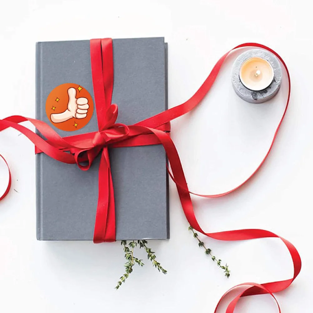 

6 Rolls Thumb Up Stickers Encouraging Decals for Teachers Classroom Rewards Motivational Reward Stickers for