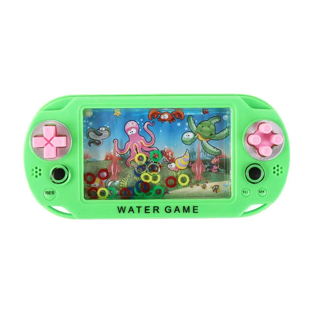 

Ocean Theme Water Ring Game Machine Protecting Eyesight Cartoon Throwing Circle Water Machine Child Handheld Squeeze