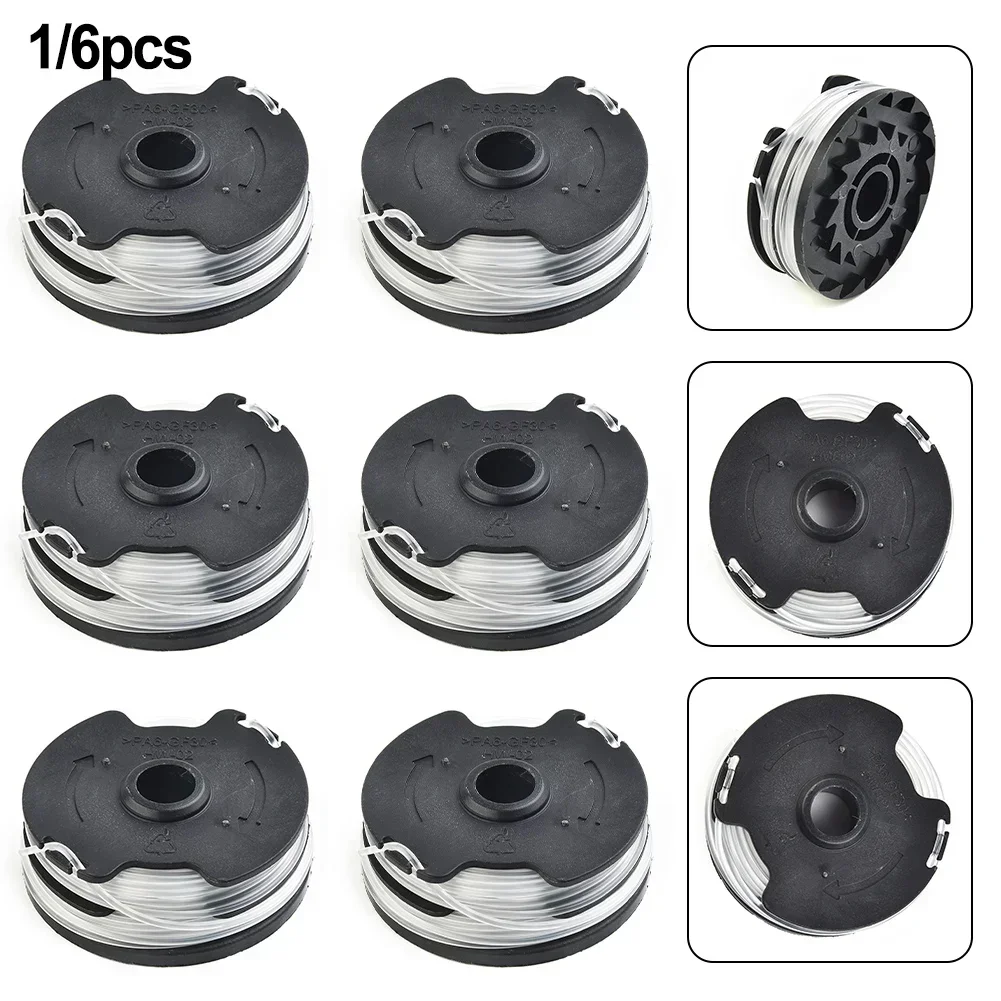 1/6pcs Thread Spool For LIDL For Parkside Cordless Grass Trimmer PRTA 20-Li A1- IAN 311046, PRTA 20-Li B1- IAN 330831