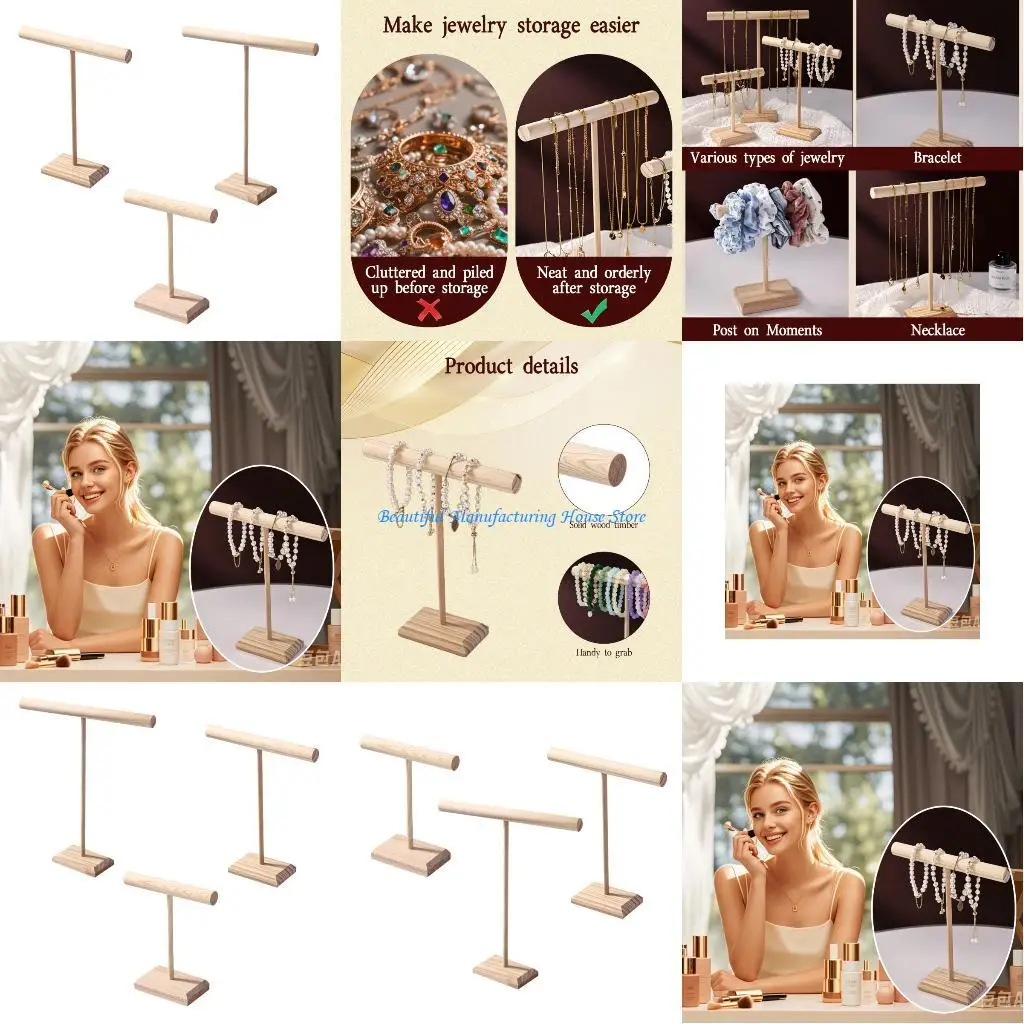 

E56A Деревянная подставка для часов и ювелирных изделий. Деревянная основа. Держатель для хранения браслетов. Органайзер для и