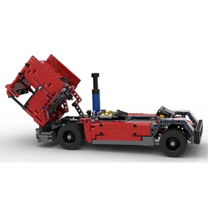 

MOC-125200Classic Pneumatic Cargo Truck Building Blocks Model 805 PartsMOC Creative Boys Kids Birthday Building Blocks Toy Gifts