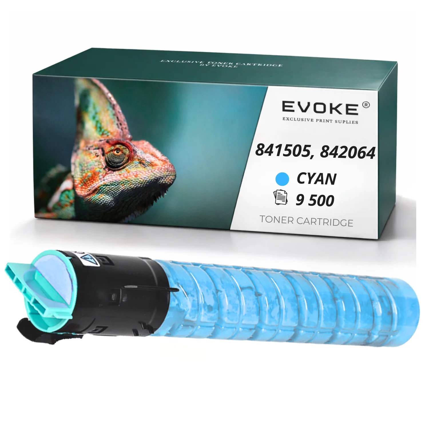 Evoke compatibele toner voor Ricoh Mpc-2051 2551C Mpc2051C Mpc2551C Mpc2051 Mpc2551 841505 842064 Cyaan 9500 pagina's Aficio 2051/2551 C2051