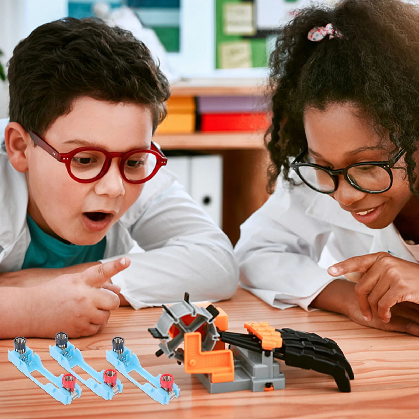 

10Pcs Physics Experiment Holder Reliable Plastic Base Electronics Lab Equipment Teaching Tools Science Laboratory