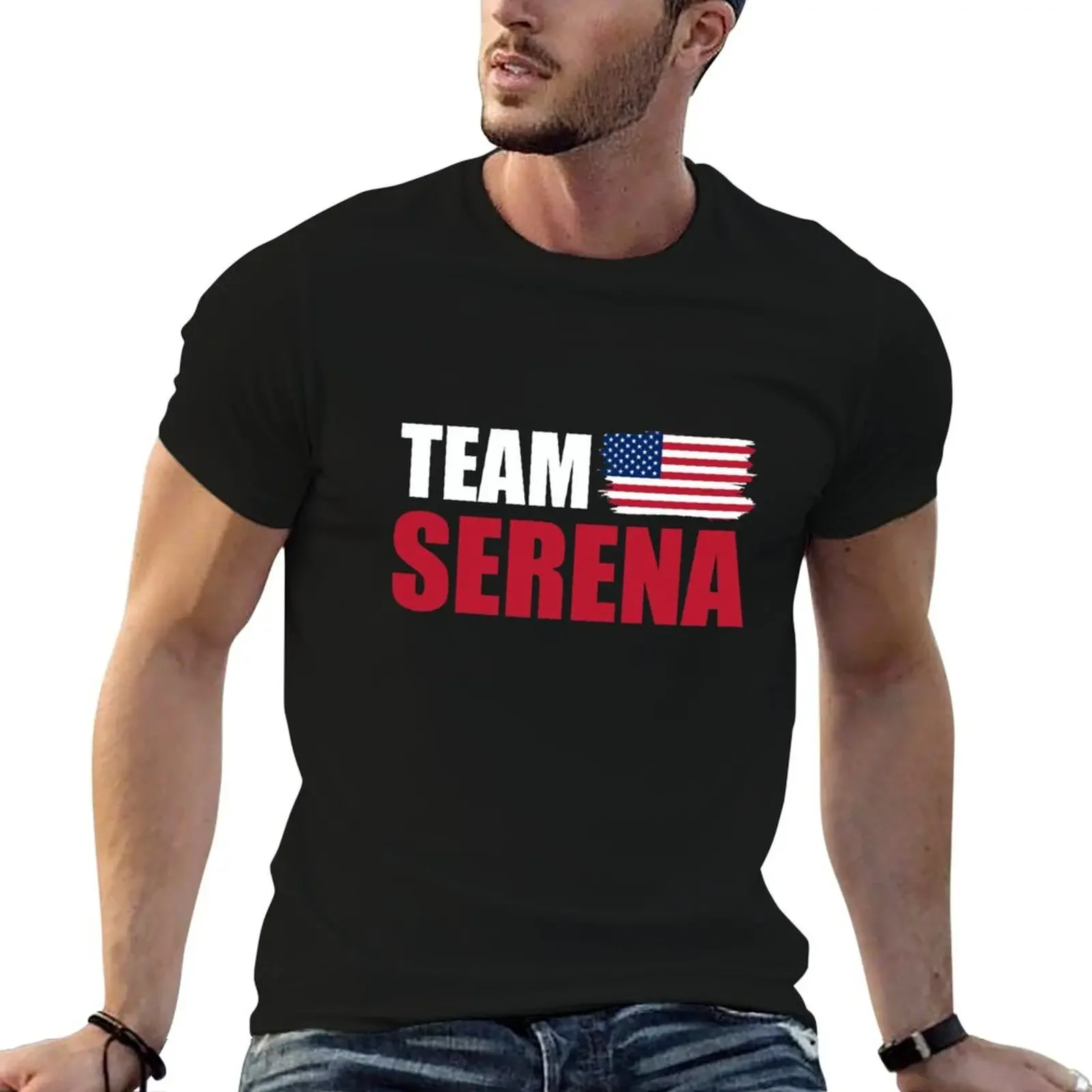 Team Serena Williams T-Shirt quick drying anime t shirts customizeds mens tall t shirts