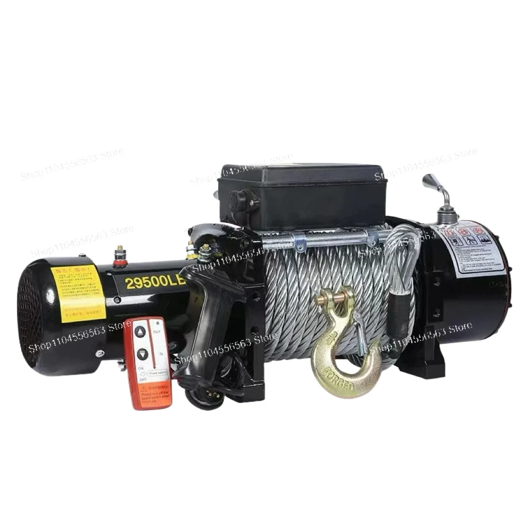 

Электромагнитный тормоз, электрическая лебедка 12v24v, автомобильный внедорожник, самоспасательный электрический подъемник, небольшой кран-подъемник