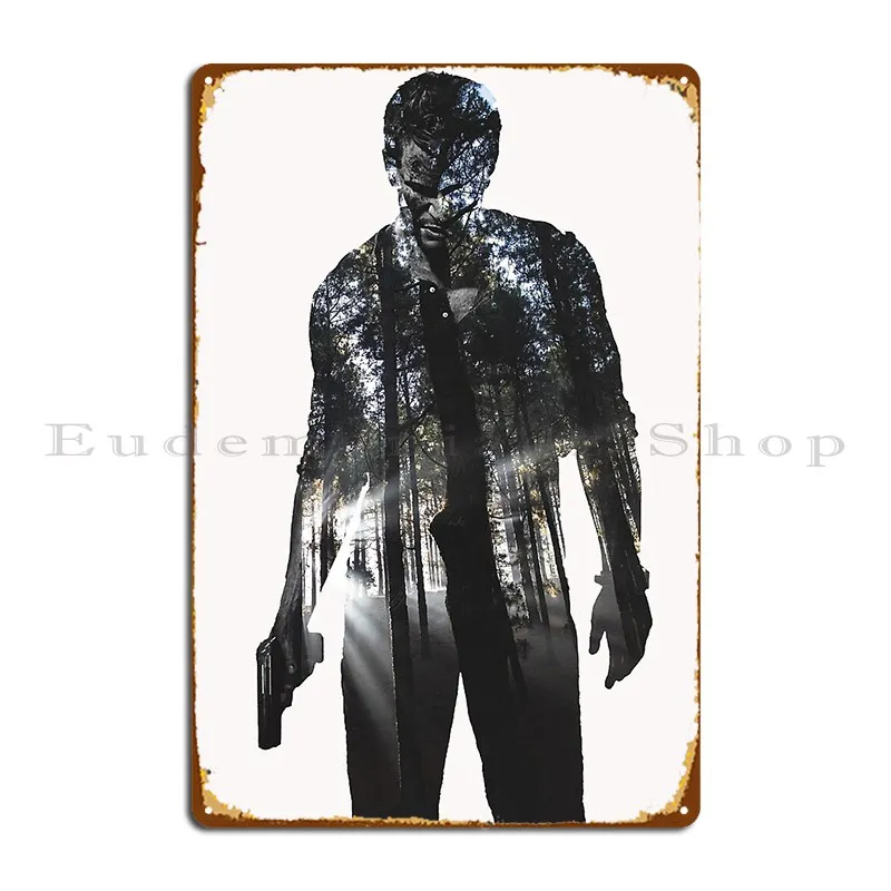 Nathan Drake Uncharted Metal Plaque Poster Garage Printing Bar Cave Rusty Wall Cave Tin Sign Poster