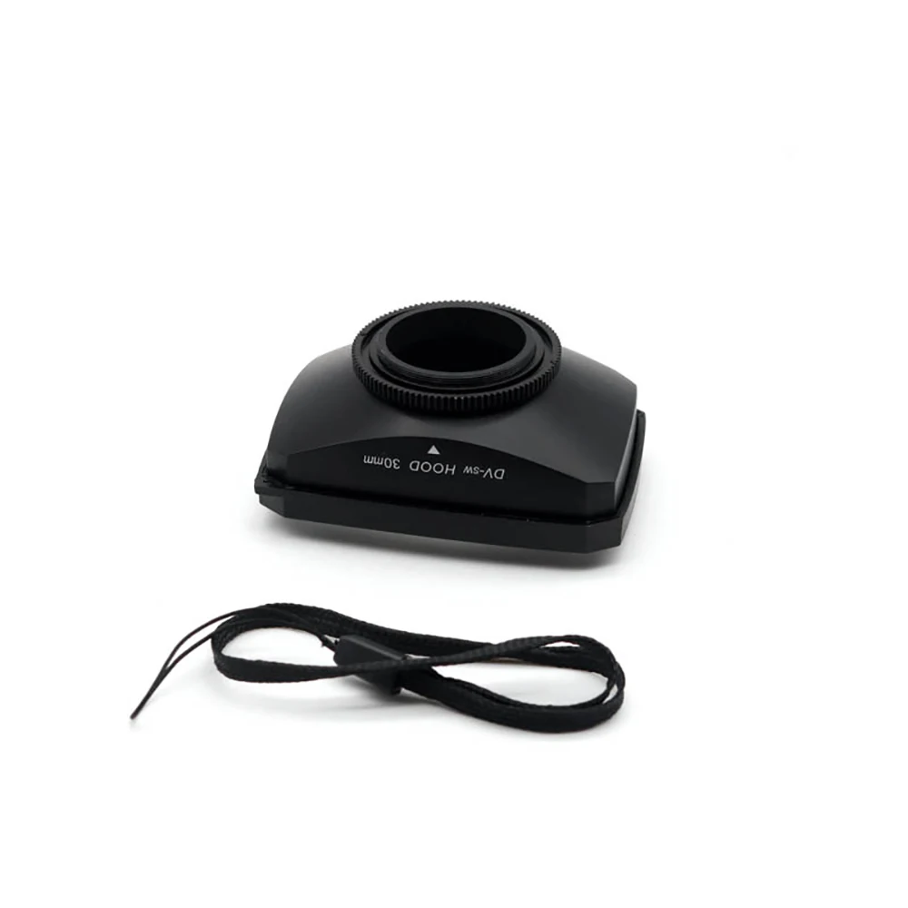 Mennon 16:9 Square DV Lens Hood Universal for Digital Video Camcorder with White Balance Cap 30 37 43 46 52 58 62 67 72 77 mm