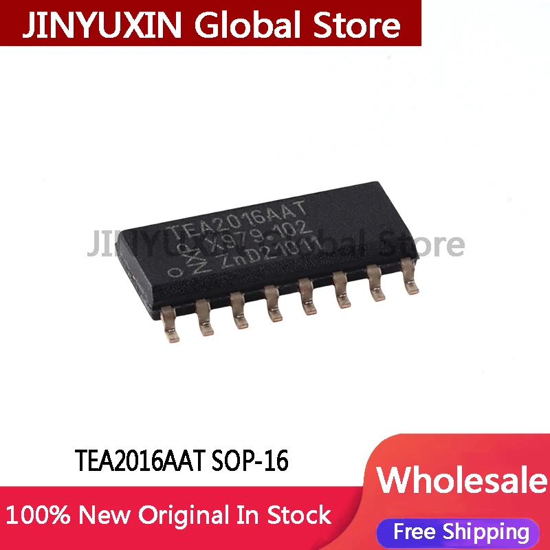 2-5Pcs TEA2016AAT/1J TEA2016AAT TEA2016 SOP-16 Power Controller - Monitor Chip IC in Stock Wholesale