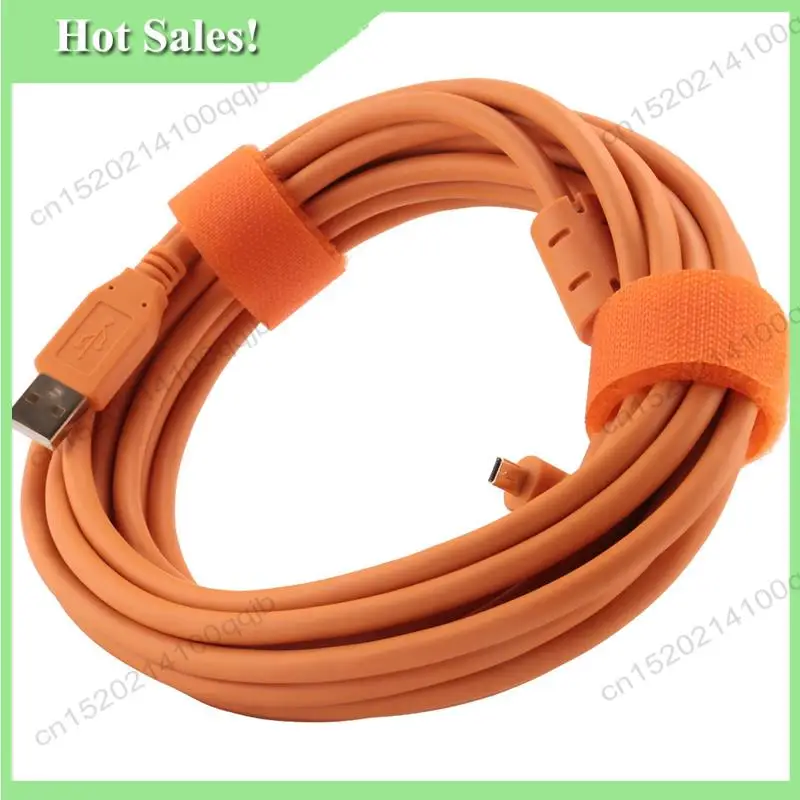 

-FDDT 5M SLR Camera Computer USB Mini 8Pin Tethered Shooting Cable Component For Nikon D750 D7100 D7200 DF