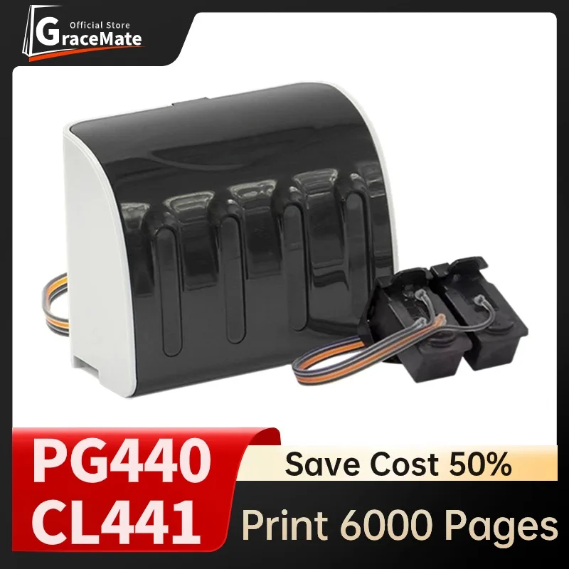 Compatible Ink System with Ink PG440 CL441 for Canon PixmaMG3140 MG3540 MG3640 MG3640S MG4240 MX438 MX518 MX378 TS5140 Printer