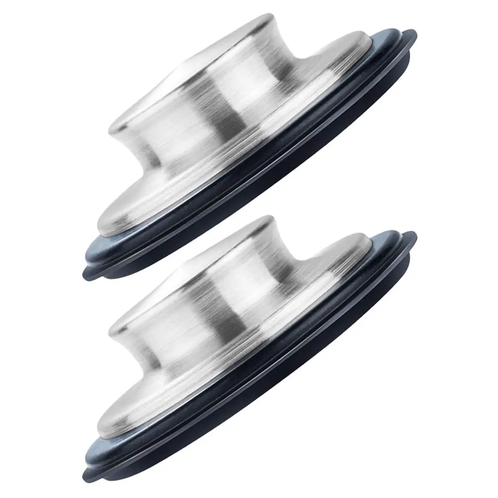 

2pcs Sink Stopper Kitchen Drain Cover Stainless Steel Garbage Disposal Plug Anti Splash Fits Most Sinks Tools Parts