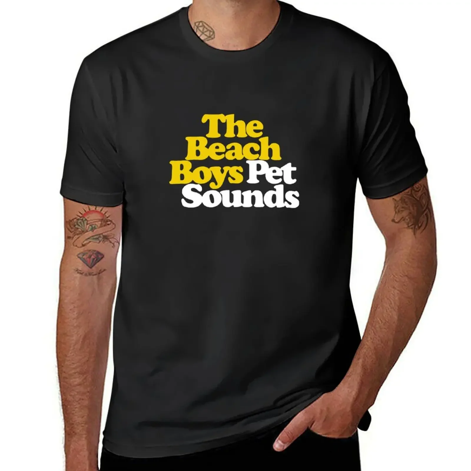 Pet Sounds-Camiseta con álbum de logotipo, ropa hippie, ropa vintage, camisetas para hombre, nuevo modelo 2025