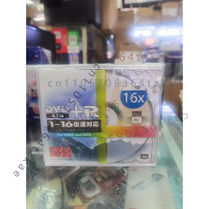 For Mitsubishi DVD-R 4.7GB 16X Inkjet Printable Blank DVD Disc Write Once White Recordable Disc