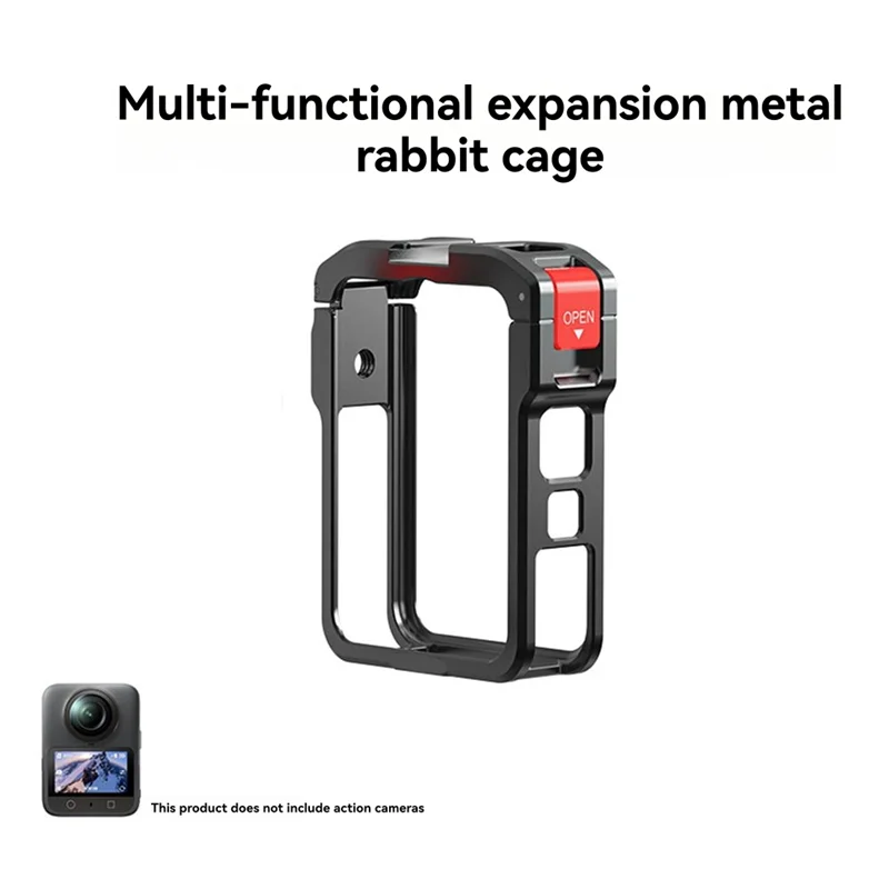 【VENDITA CALDA】 Custodia protettiva per accessori fotografici in lega di alluminio per DJI Osmo 360 Camera Cage Action Camera