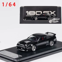 Diecast Model Car 1/64 Scale Nissan 180SX TPYE X Alloy Car Model Collection Toys for Boys Gif Souvenir in Stock