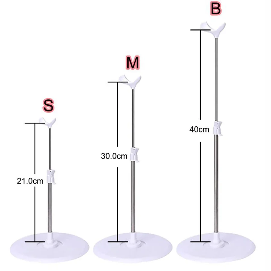 สนับสนุนสําหรับ bjd 1/6 1/4 1/3 1/8 ตุ๊กตาขาตั้ง 20 30 ซม.45 60 ซม.ตุ๊กตากรอบสําหรับจอแสดงผล OB24 OB27 ชุดผู้ถืออุปกรณ์เสริม
