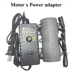 12V 24V double eccentric brush DC vibration motor and US power supply 3800rpm alarm 3650 small massage table vibration moto