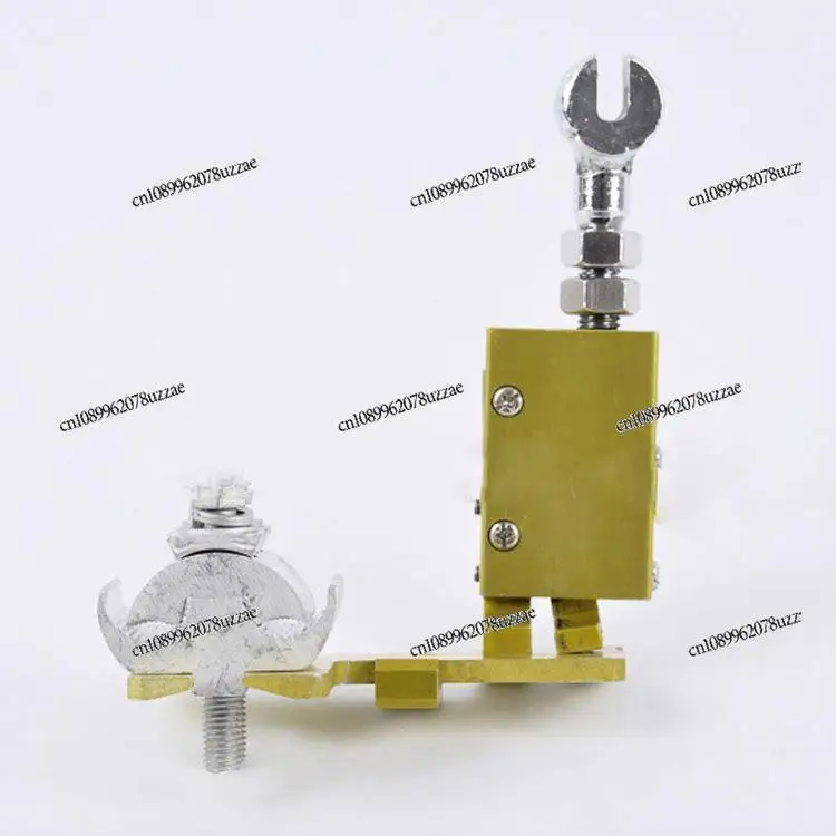 10kv Live Operation Parallel Trench Wire Clamp Operation Head Insulated Rod Type Tool Head Power Wire Clamp Disassembler