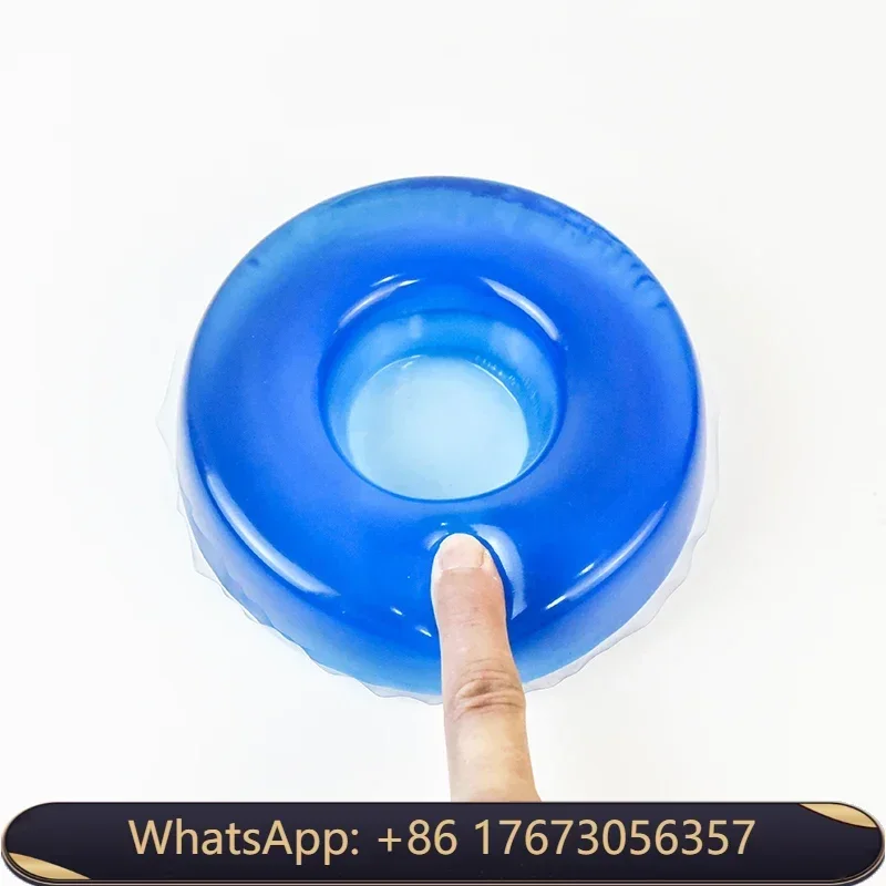 Round Head Positioner Donut Pad Closed Head Ring Medical Surgical Pad Head Gel Positioner