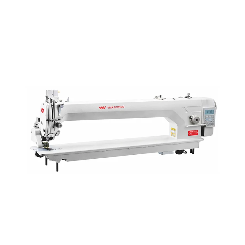 

VMA Electronic Lockstitch Operate Length 85cm With Pulley Pneumatic Control Used Long Arm Sewing Machine