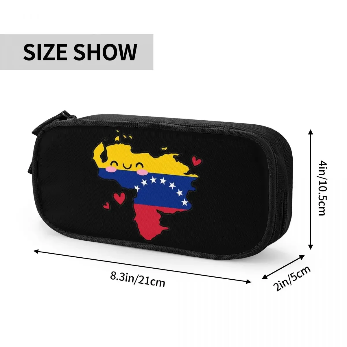 Venezuela bandeira mapa sorriso amor lápis casos novo venezuelan caneta caixa sacos menina menino grande material escolar presentes casos