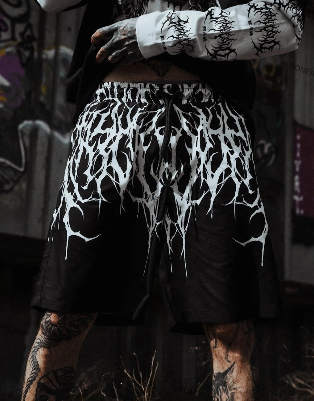 Herren Casual Sommer-Sportshorts, Trendige Streetwear, Vielseitige Streifen, Bedruckte Schnelltrocknende Shorts, Herrenshorts Y2K – Detail 3