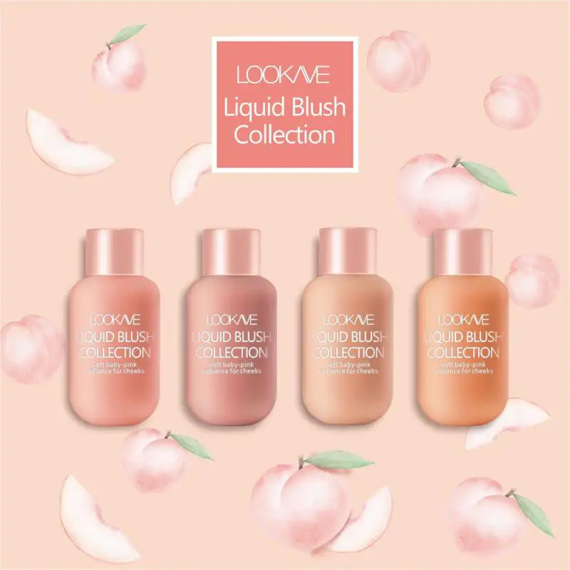 Face Liquid Blush Naturally Brightens Skin Tone Long-lasting Matte Make Up Waterproof Liquid Blush Cheek Contour Blush Cosmetic