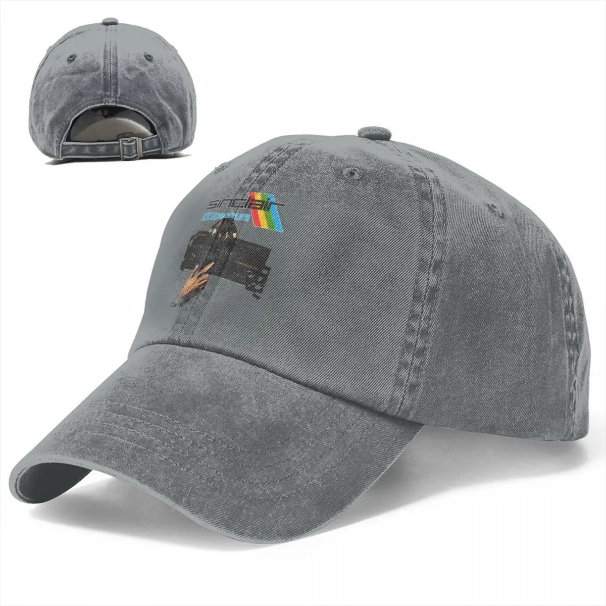 Retro Computer Baseball Caps Peaked Cap Spectrum zx Sun Shade Hats for Men