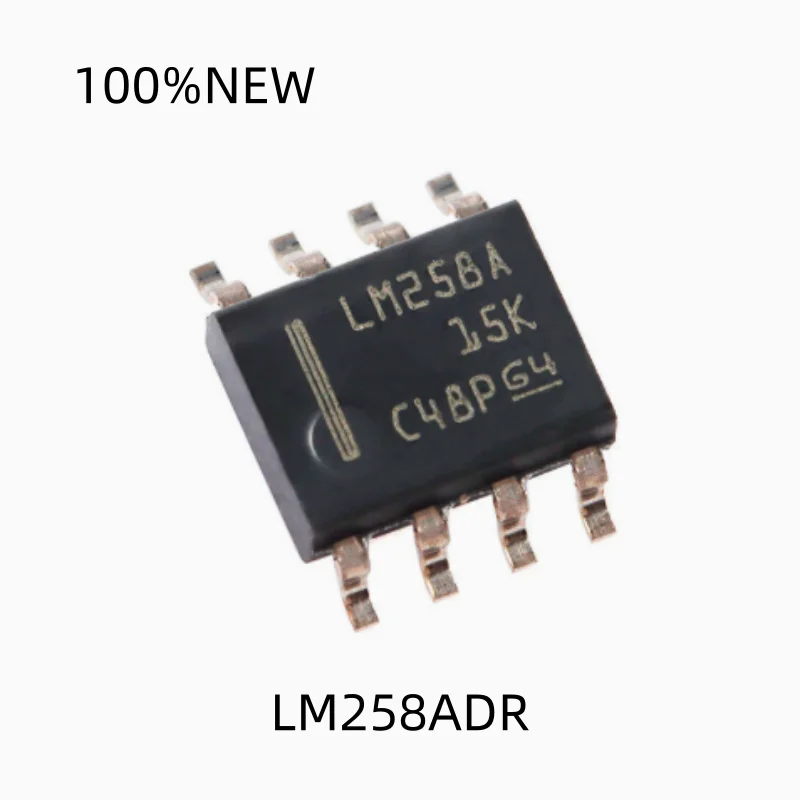 (100 Pieces) 100% New Lm258Adr Lm258A Sop-8 Dual-Channel General-Purpose Operational Amplifier Chip Ic