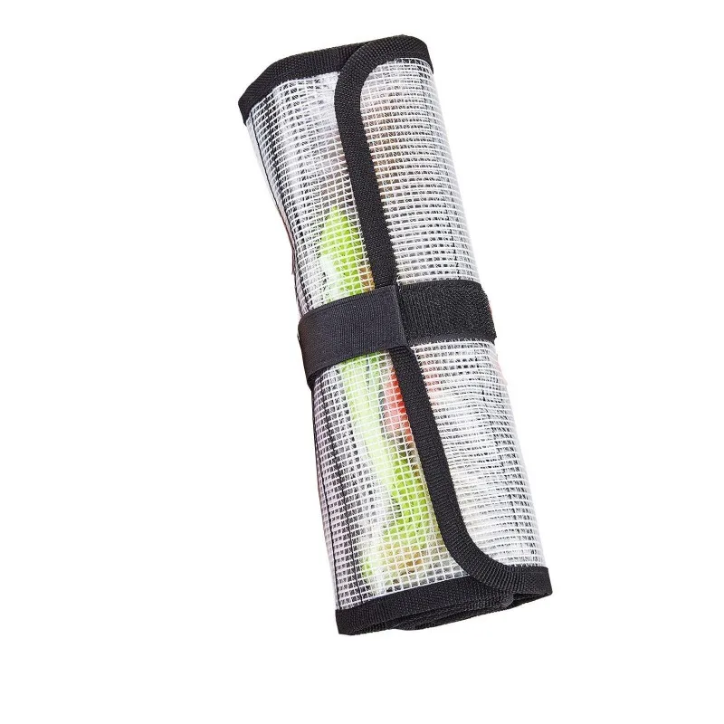 Aufrollbare Angelköder-Schutzhüllen Set oder 4er-Pack Angelköder-Abdeckungen für Ruten, Transparente PVC-Köderhüllen, Salzwasser-Hakenabdeckungen, Köder-Schutz – Detail 6
