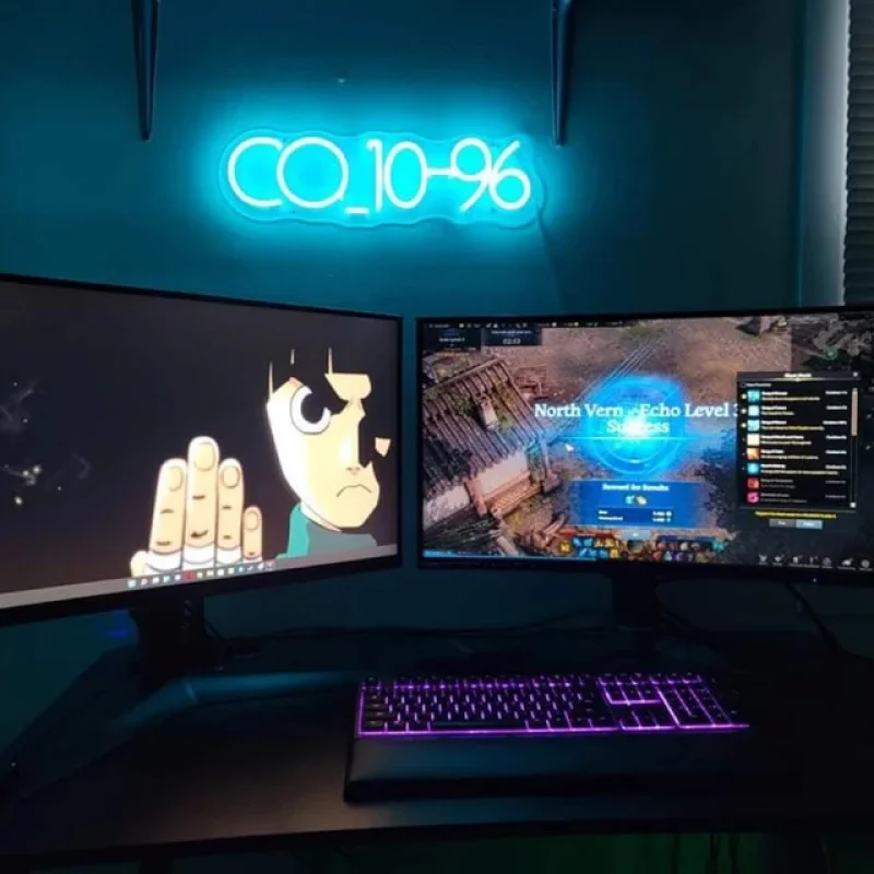 (customized)Neon Sign Decor Neon Sign Decor Valentine's Day Proposal Scene Neon Decorative Signs