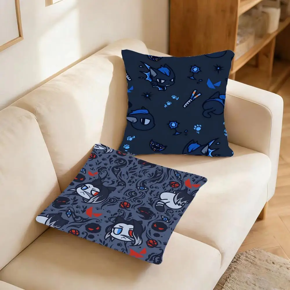 Art Game Valorant Cushion Cover Warm coral fleece Cute kawaii plush Kawaii mascot throw