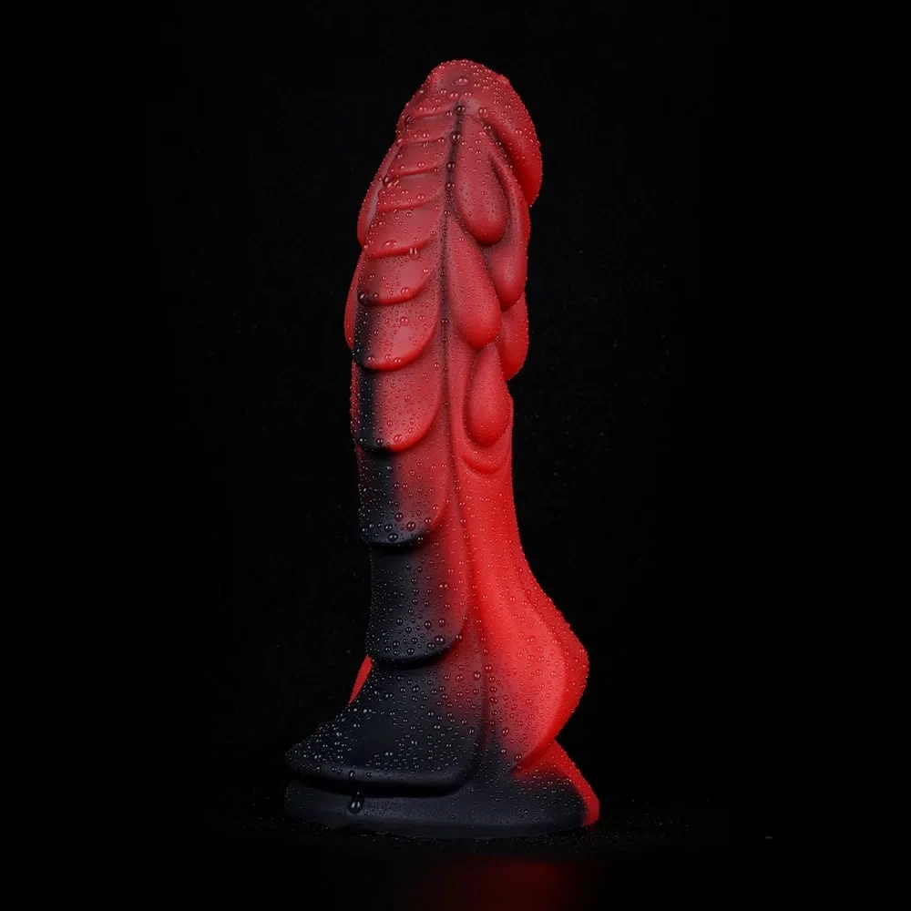 Colourful Alien Dildo Sexy Art Realistic Bad Dragon Penis Strong Suction Cup Monster Dildo Anal Sex Toys for Woman and Couples