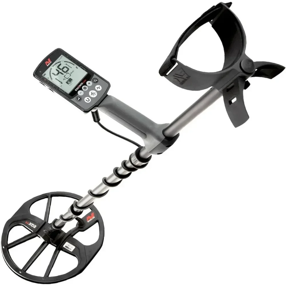 Metal Detector with 6inch Coil and Pro Find 20 Pinpointer, 4 Detect Modes, 6 Frequency Options, Metal Detector