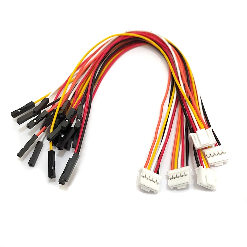 5 Pieces PA 2.0mm Pitch PAP to Dupont Female Connector Wire 2/3/4/5/6/810Pin 26AWG 20cm Electronic Wiring Cable