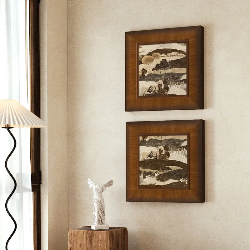Vintage Living Room Decorative painting Elegant Niche Framed Decor High-Quality Picture frame and Decorative Picture Home Decor