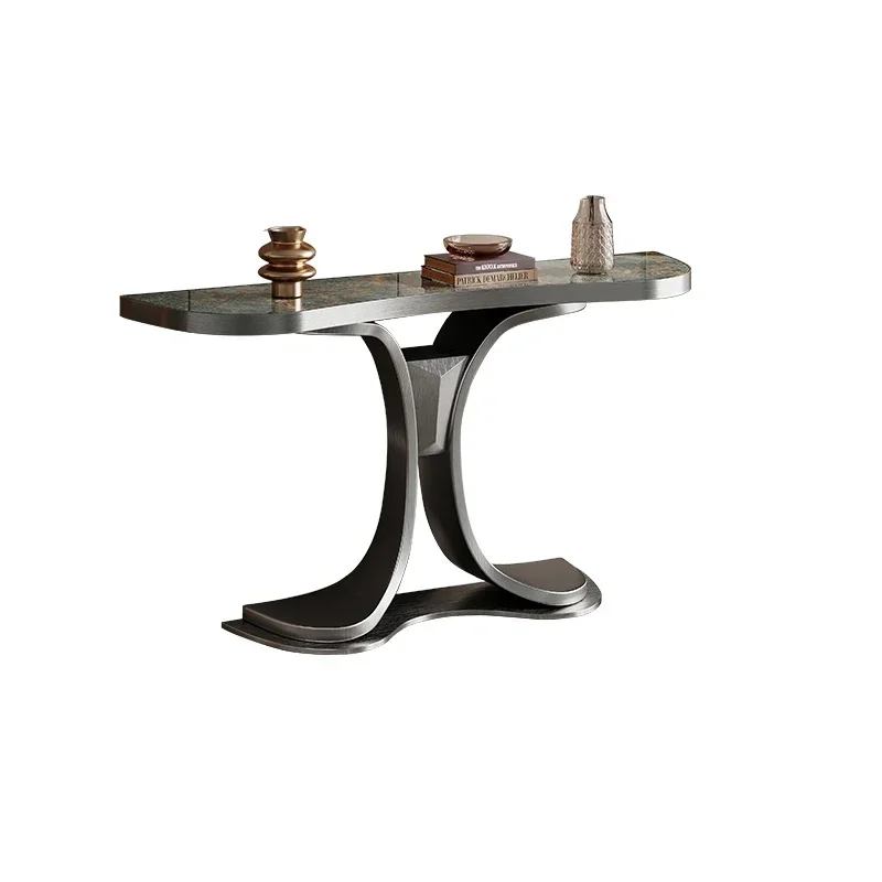 

Chinese Vertical Living Room Table Metal Design Entry Modern Hotel Luxury Office Modern Furniture