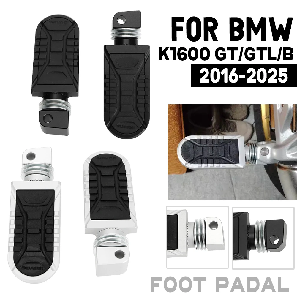 

Passenger Footrest For BMW K 1600GTL GT K 1600Grand America K1600B Motorcycle Accessories Rotatable Foot Pegs Rearset Foot Rest
