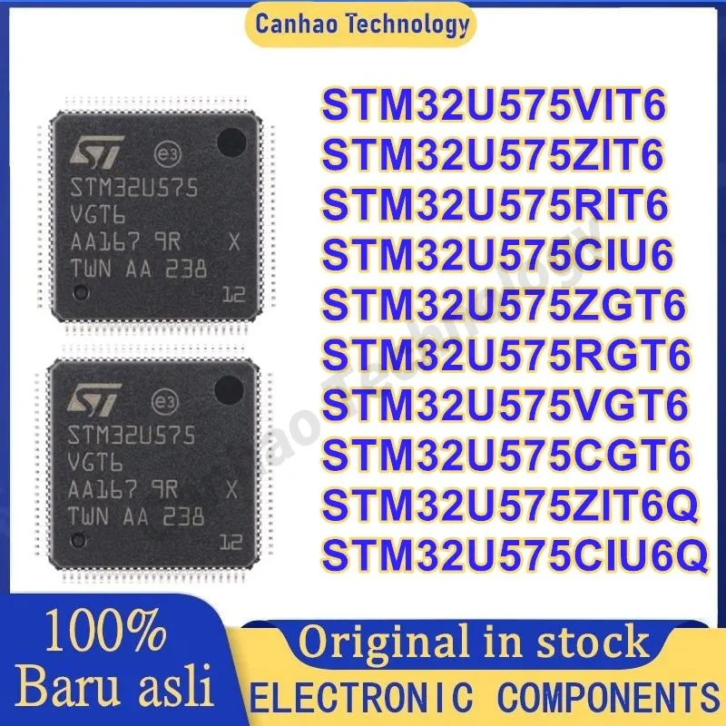 STM32U575VIT6 STM32U575ZIT6 STM32U575RIT6 STM32U575CIU6 STM32U575ZGT6 RGT6 STM32U575VGT6 CGT6 STM32U575ZIT6Q STM32U575CIU6Q