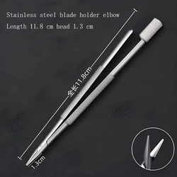 1pcs blade holder-fixed blade clamp needle clamp stainless steel titanium alloy
