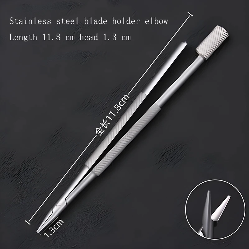 1pcs blade holder-fixed blade clamp needle clamp stainless steel titanium alloy