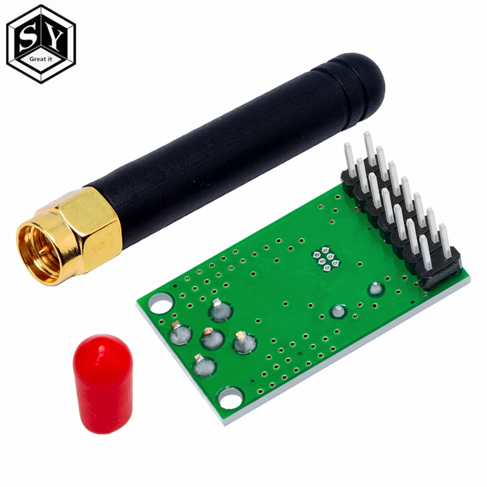 وحدة إرسال واستقبال لاسلكية NRF905 ، لوحة استقبال مع هوائي FSK GMSK ، طاقة منخفضة 433 868 915 ميجا هرتز
