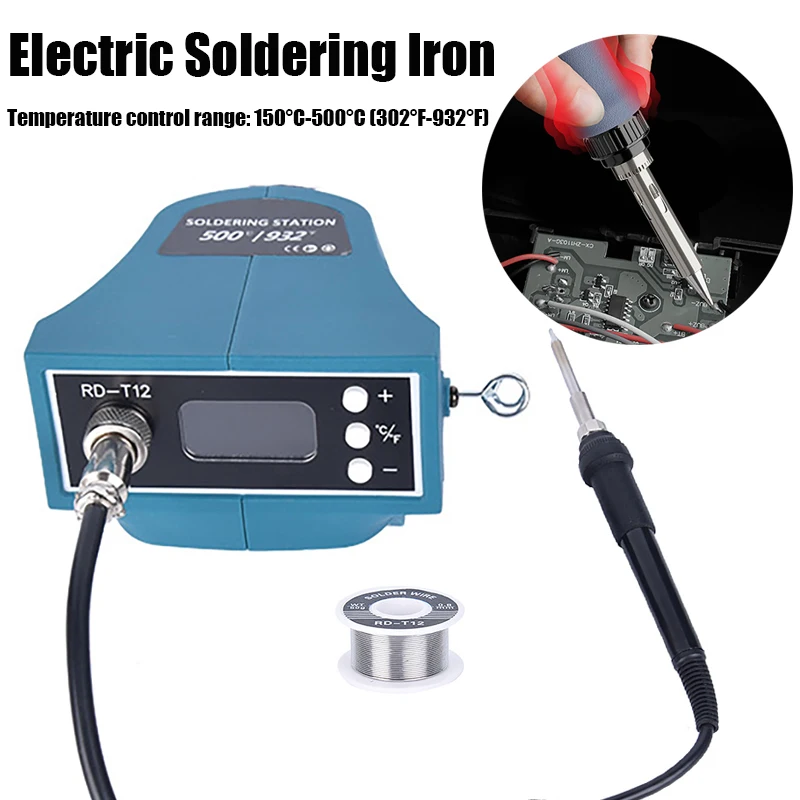 High Quality Electric Soldering Iron For Makita Battery Rapid Heating Up Temperature Adjustment 150°C-500°C Welding Tools Set