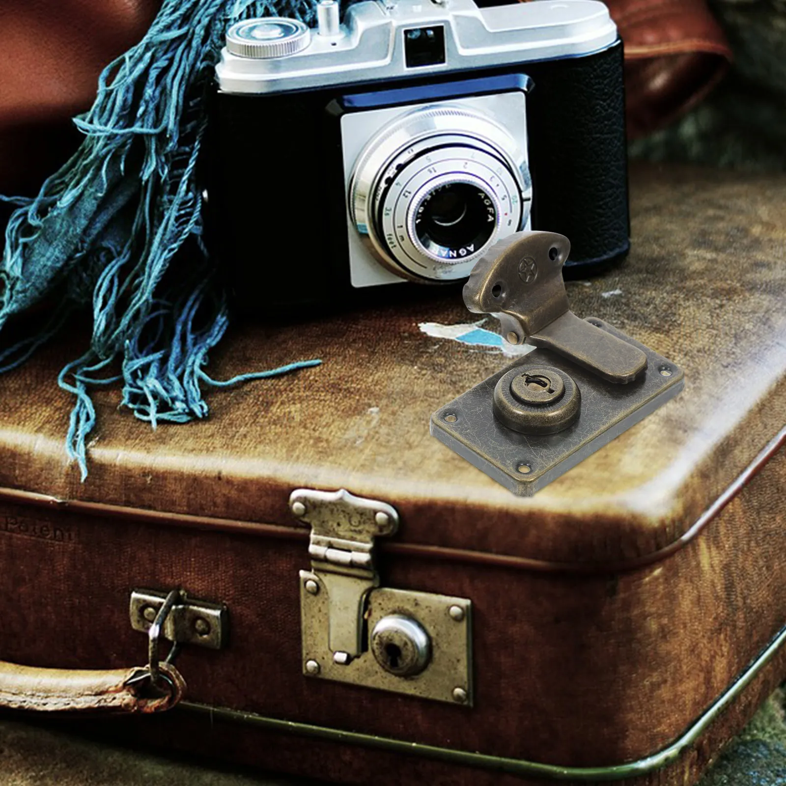 2 Adet Retro Bagaj Kilidi Seti - Retro Vintage Trunk Suitcase incelemesi ve fiyatı