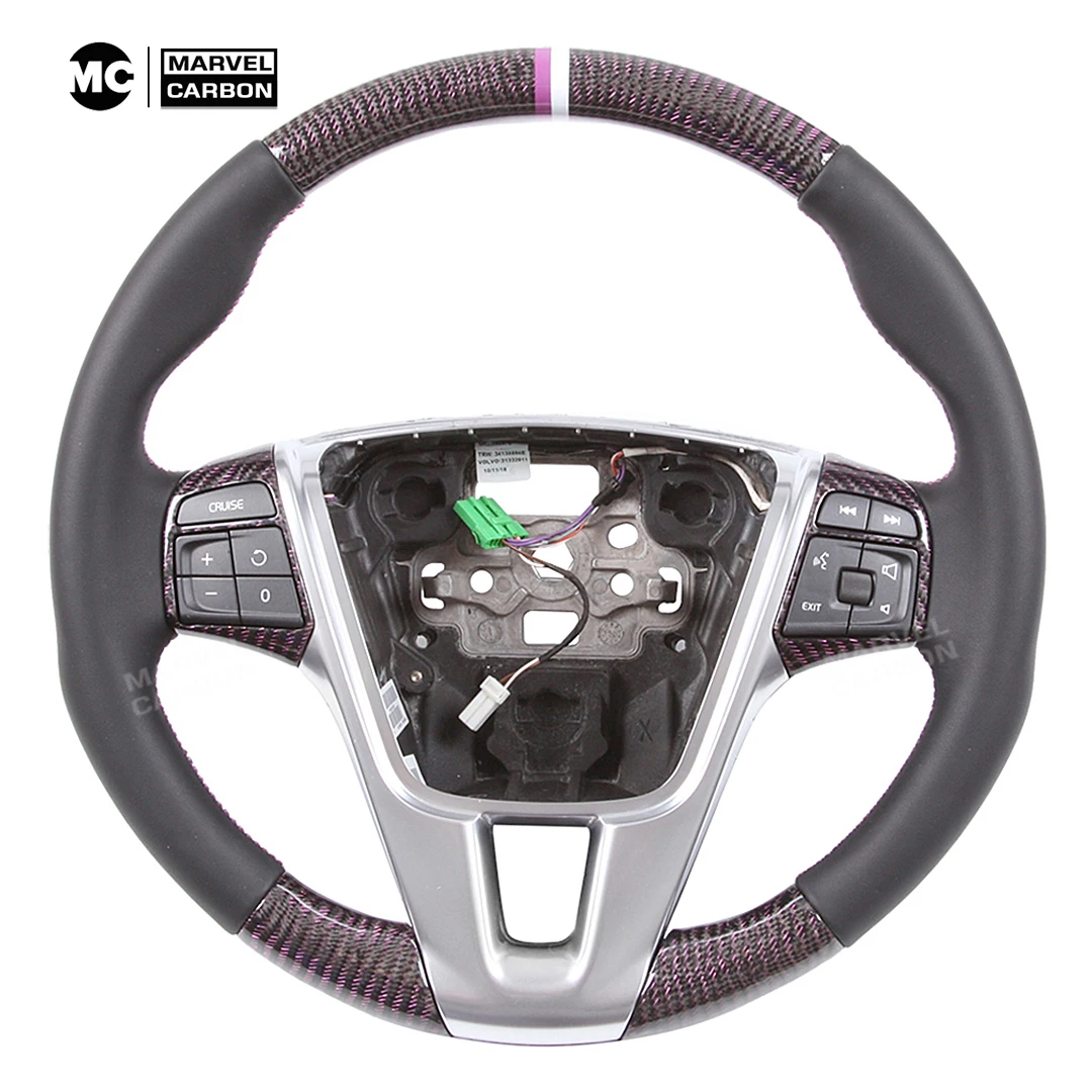 Carbon Fiber Steering Wheel for Volvo XC40 XC60 XC90 V60 S60 V40