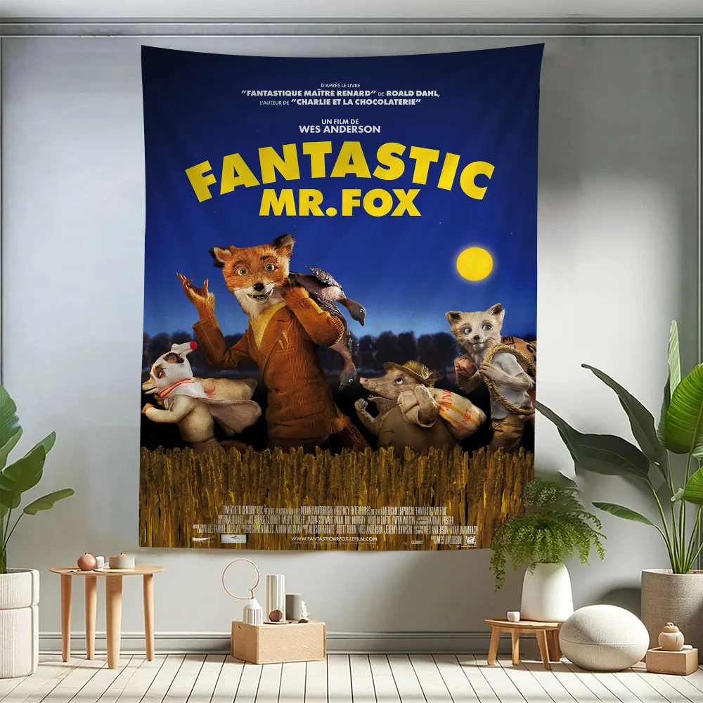 Movie The Fantastic Mr Fox  Hanging Bohemian Tapestry Bohemian Wall Tapestries Mandala Cheap Hippie Wall Hanging