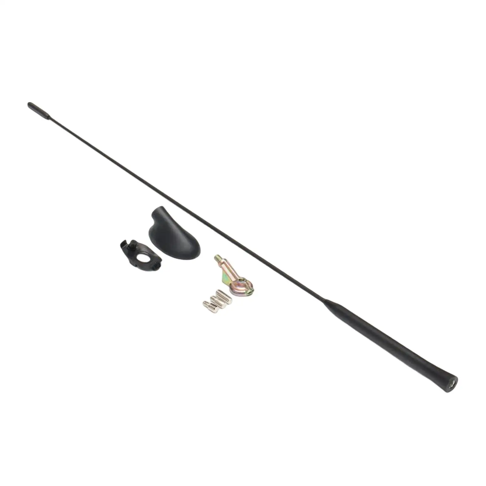 Antena de rádio de carro AM/FM Mastro de antena flexível para 2000 a 2007