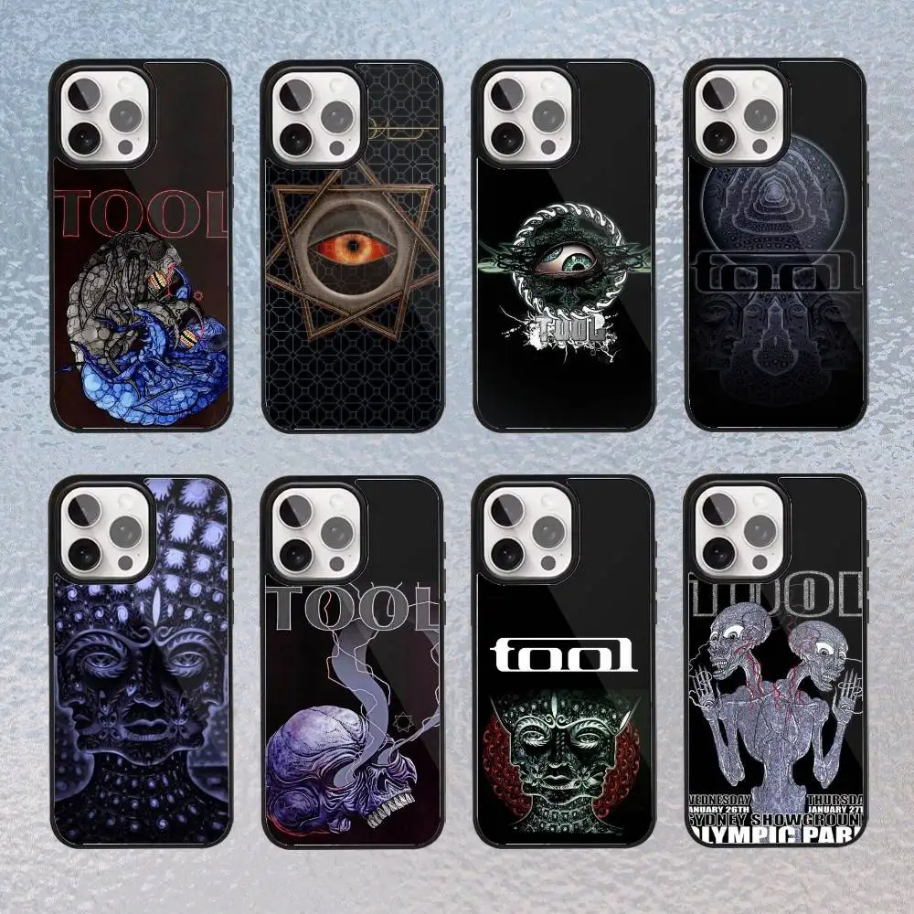 

Band T-Tool Schism Phone Case For iPhone17,16,15,14,13,12,11 Plus,Pro Max Magnetic Magsafe Wireless Charging