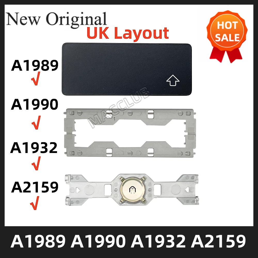 

Shift Key Cap and Hinge UK Layout for MacBook Pro Retina A1989 A1990 A2159 A1932 2018-2019 Keyboard Key Cap keys bracket