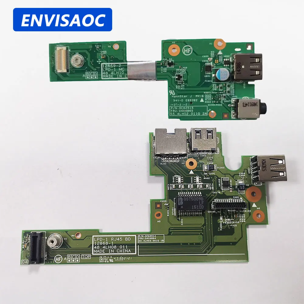 Für Lenovo Thinkpad L540 Laptop-Kartenleser USB RJ45 3,5mm Audio-Kopfhörer anschluss Board 04x48,4 08,011 lh 48,4 04x10,011 lh